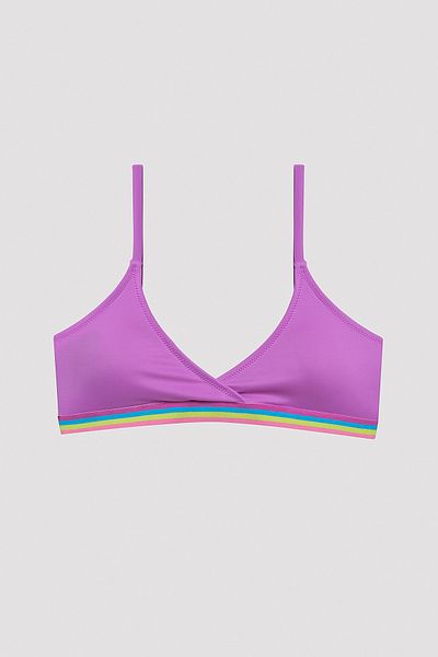 Penti Junges Mädchen Energie Dreieck Lila Bikini Set