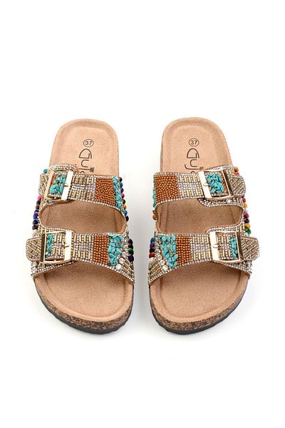 Guja Дамски чехли Camel K04185102287