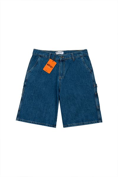 UKHWD SUPPLY Blue Carpenter Denim Jort Men's Urban Shorts