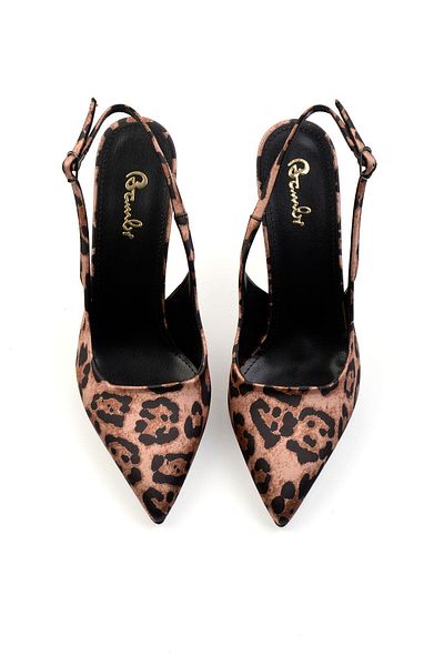 Bambi Leopard Women's Classic Heeled Shoes K 01231437804