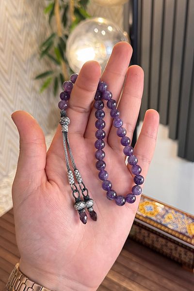 dergah tesbih Amestist Stone - Rosary Nn Model