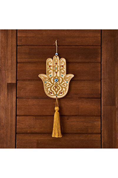Evidea Deco Nazarlık - Beyaz - 13x30 cm
