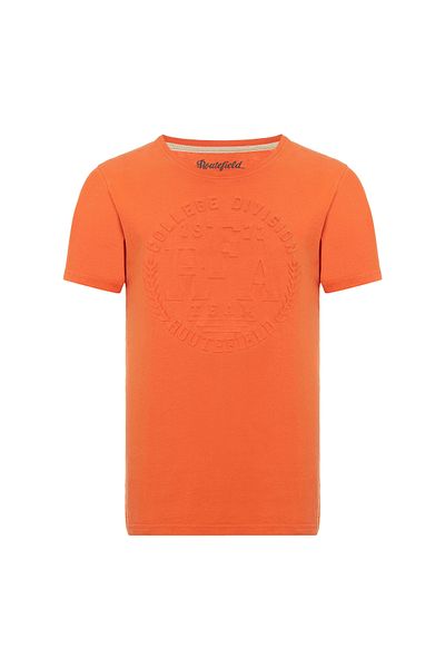ROUTEFIELD Tully Men's Orange T-Shirt Men T-Shirt Rftully22