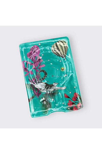 VİTELLİ Wonderland Yeşil Rakun Oval Puro Küllüğü