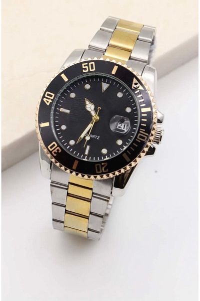 Leerybee Silver Color Steel Cord Men's Wrist Watch Gift for Friend Lover Birthday Evening Dress Dad