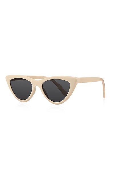 Kinary Cat Eye Sunglasses Cream Color 1010