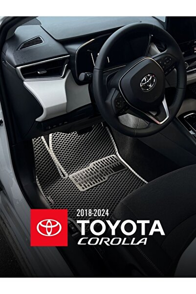 LORS TOYOTA COROLLA SEDAN 2018/2024 EVA PASPAS TAKIMI (SİYAH+GRİ)