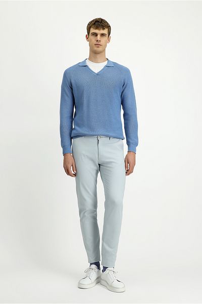 Kiğılı Regular Fit Lycra Canvas / Chino Pants