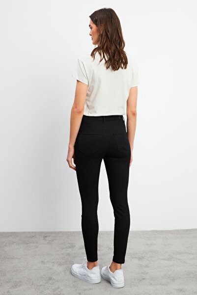 VENA Women's Holly Black Extra High Waist Skinny Jeans - 1K 2512019 B-603