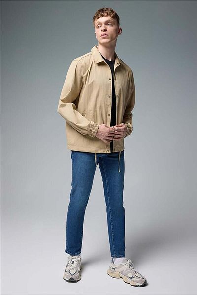 VENA Ανδρικό παντελόνι Daniel Dirty Dark Blue Straight Fit Jean