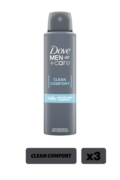 Dove Deo Men Clean Comfort X3pcs