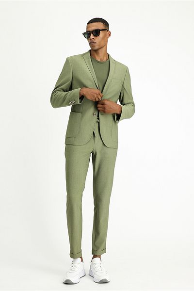 Kiğılı Super Slim Fit - Extra Slim Fit Seersucker Jacket
