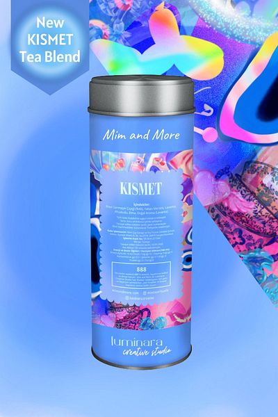 Mim and More Luminara Studio X Kısmet Tea Blue Ivy Blend with Lavender, 50 Gr