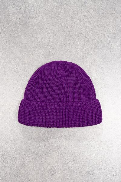 Super Rare Short Fisherman Unisex Purple Beret