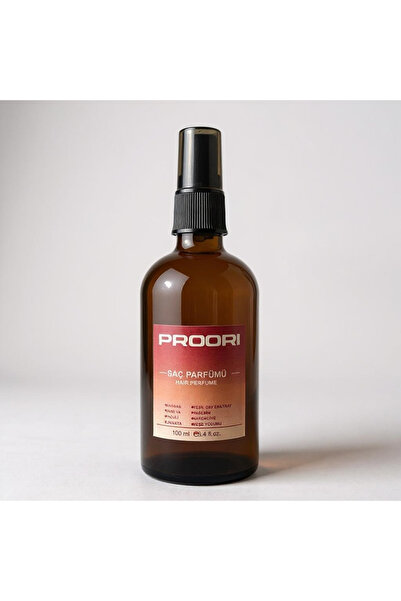 Proori Çiçeksi & Meyvemsi Saç Parfümü Saç Bakımı- Kadın Erkek Saç Spreyi- Vüc...