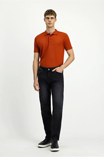 Kiğılı Pantaloni din denim lycra cu ajustare normală