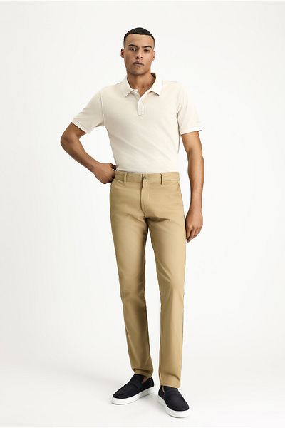 Kiğılı Relax Fit Relaxed Cut Patterned Lycra Canvas / Chino Pants