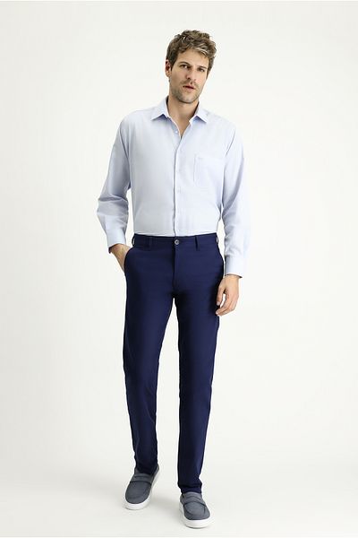 Kiğılı Slim Fit Slim Fit Patterned Lycra Canvas / Chino Trousers