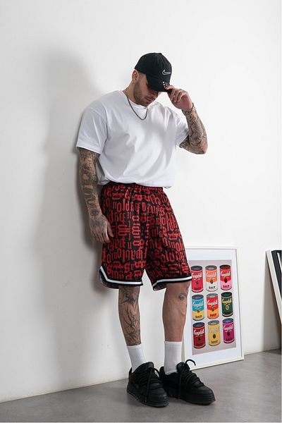 UKHWD SUPPLY Saint Pablo Drytech Men's Basketball Shorts - Uk1148Sykz