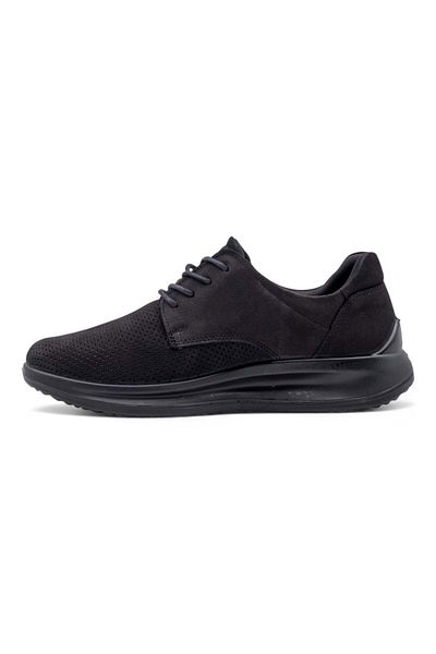 Scooter M4013 Men's Casual Shoes Nubuck Black