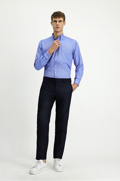 Kiğılı Regular Fit Wool Classic Fabric Trousers