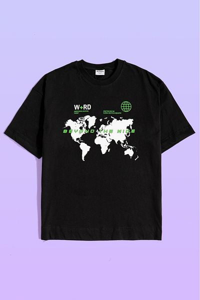 No Future Beyond the Wide Extreme Oversize T-Shirt Nf0466Sy