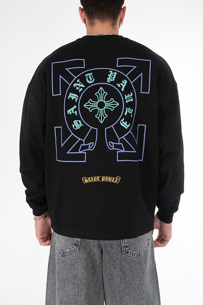 No Future Saint Pauli Drill Oversize Sweatshirt Nf0587Sy