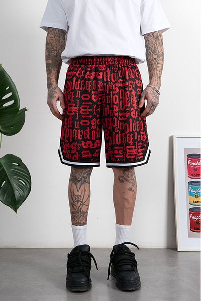 UKHWD SUPPLY Saint Pablo Drytech Men's Basketball Shorts - Uk1148Sykz