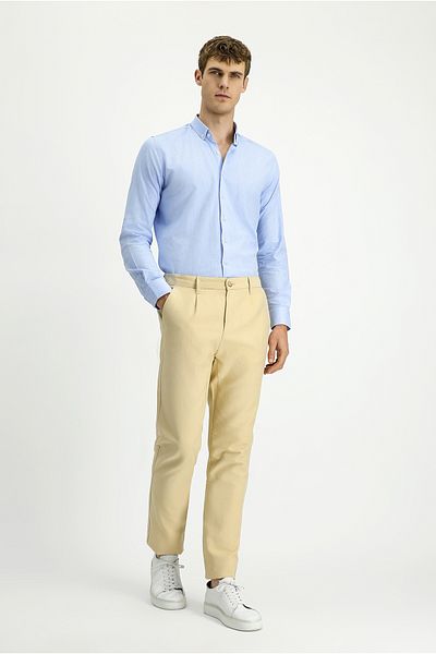 Kiğılı Regular Fit Cotton Canvas / Chino Pants
