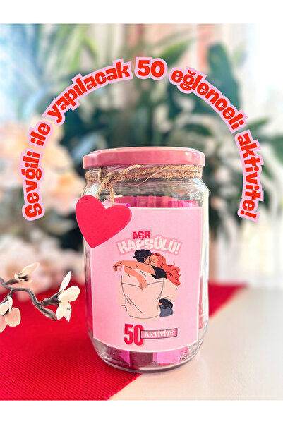 ByBastik Sevgililer Için Aşk Kapsülü - Eğlenceli Romantik 50 Farklı Aktivite ...