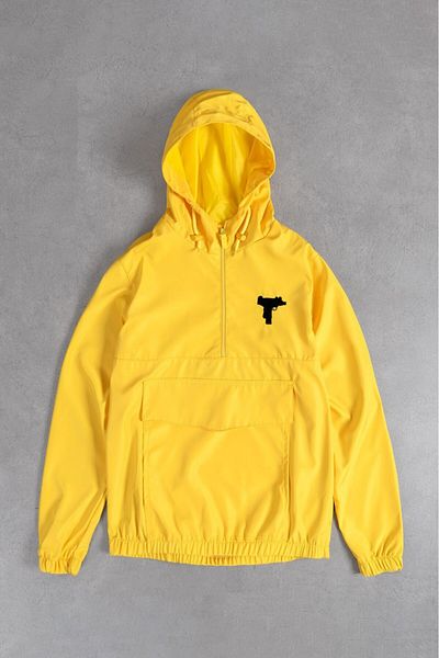 No Future Street Style Uzi Half Zip Men's Jacket Raincoat Nf0314Sr