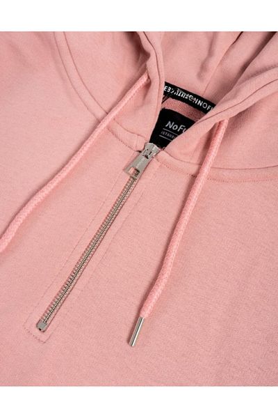 No Future Street Style Half Zip Oversize Men's Hoodie Nf0336Gl