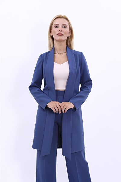 ÖNDER ÖZSOY Japon Ceket-İndigo