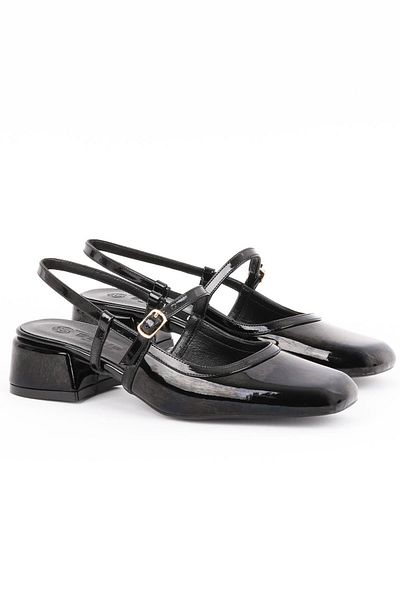 Paris Shoes Pantofi cu toc Zeya negri de damă