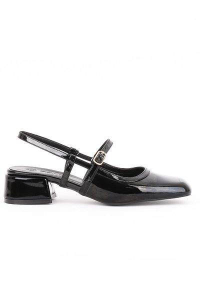 Paris Shoes Pantofi cu toc Zeya negri de damă