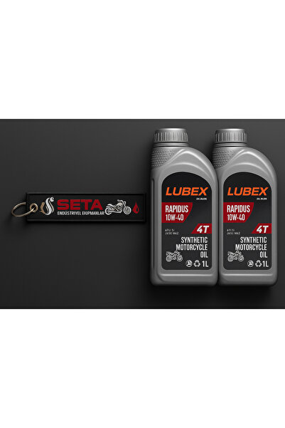 Lubex Rapidus 10w-40 4t Motosiklet Yağı-2litre-anahtarlık Hediyeli