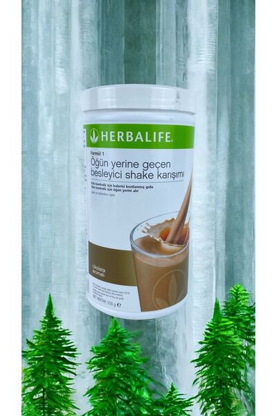 Herbalife Formül 1 Öğün Yerine Geçen Besleyici Shake Karışımı Çikolata Aromal...