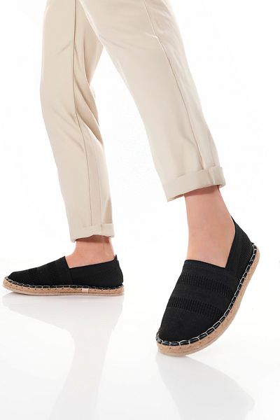 Adım Dünyası Men's Espadrille Knitwear Straw Daily Orthopedic Sole Comfortable