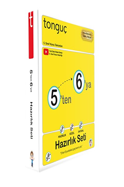Tonguç Yayınları Tonguç: 5 Den 6 Ya Hazırlık Seti /