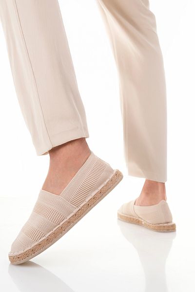 Adım Dünyası Men's Espadrille Knitwear Straw Daily Orthopedic Sole Comfortable