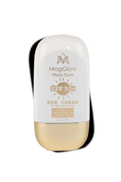 MagGlow Cosmetics Spf 50 High Protection and Moisturizing Effective Sunscreen Cream, 50 Ml.