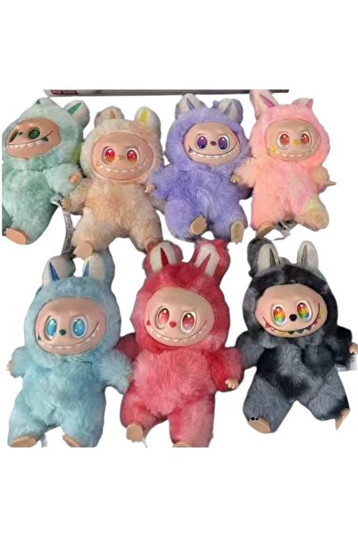 Özse Ticaret Labubu 1.kalite Premium Seri 6'lı Set , Pop Mart Renkleri Keşfet (HEDİYELİ) ŞEFFAF KUTUDA