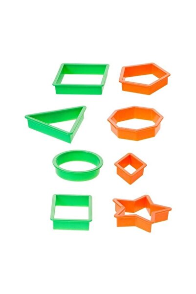 Genel Markalar Bu-bu Hk0001 Oyun Hamuru Kalıbı Geometrik Şekiller