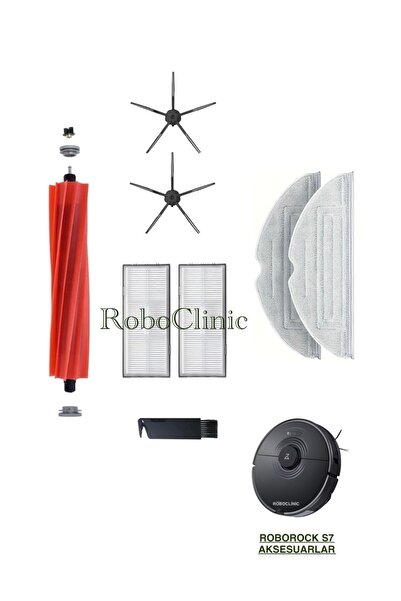 Roboclinic Set de completare compatibil cu aspiratorul robot inteligent Robor...