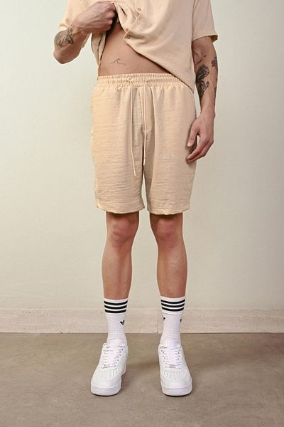 İLKCET MODA Ανδρικά λευκά είδη 1ο Ποιοτικό σορτς
