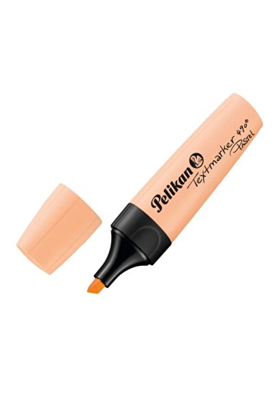 Pelikan 490 قلم تمييز بألوان الباستيل برتقالي