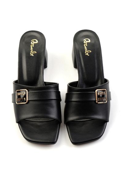 Bambi Black Women's Slippers K04233002509