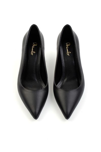 Bambi Black Women's Classic Heeled Shoes K 01209078209