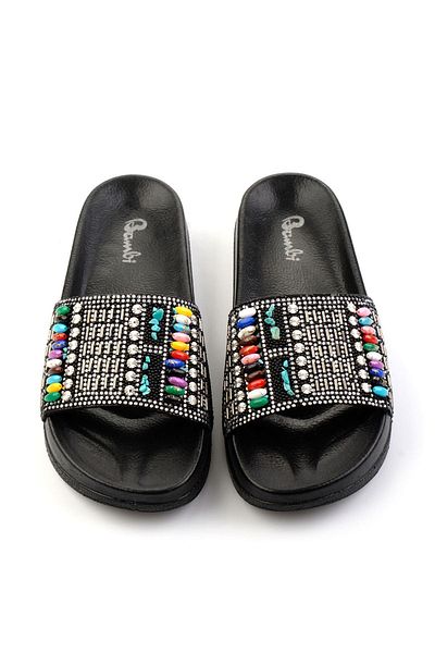 Bambi Black Women's Slippers K04319102787