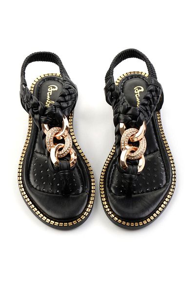 Bambi Black Women's Sandals K05823120709
